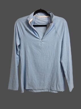 Peter Millar Women's Bonnet Melange Raglan Sleeve Perth Quarter-Zip Size M